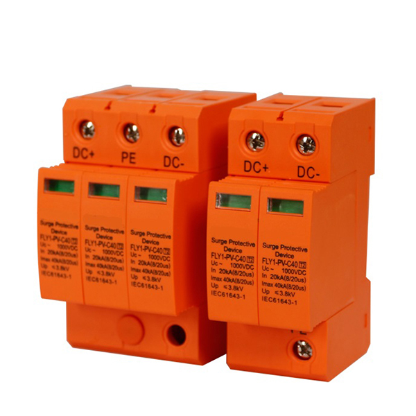 40KA DC Lightning Surge Protection PV Surge Arrester